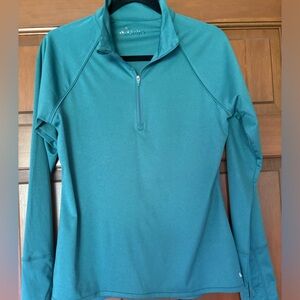 18 Birdies 1/2 Zip Green Med